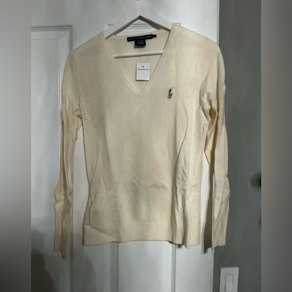 Ralph Lauren Sport Ivory Knitwear